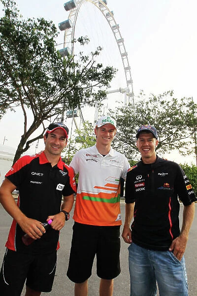 Formula One World Championship, Rd14, Singapore Grand Prix, Preparations, Marina Bay Street Circuit, Singapore, Thursday 20 September 2012