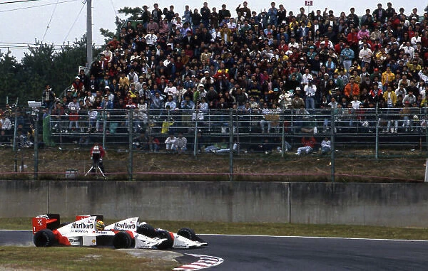 Formula One World Championship, Rd15, Japanese Grand Prix, Suzuka, Japan. 22 Oct 1989