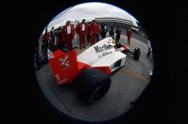 Formula One World Championship, Rd15, Japanese Grand Prix, Suzuka, Japan. 22 Oct 1989