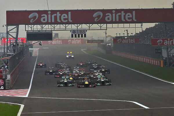 Formula One World Championship, Rd16, Indian Grand Prix, Buddh International Circuit, Greater Noida, New Delhi, India, Race Day, Sunday 27 October 2013