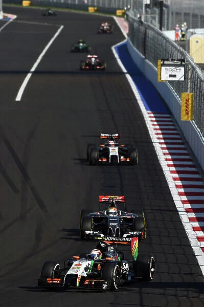 Formula One World Championship, Rd16, Russian Grand Prix, Race, Sochi Autodrom, Sochi, Krasnodar Krai, Russia, Sunday 12 October 2014