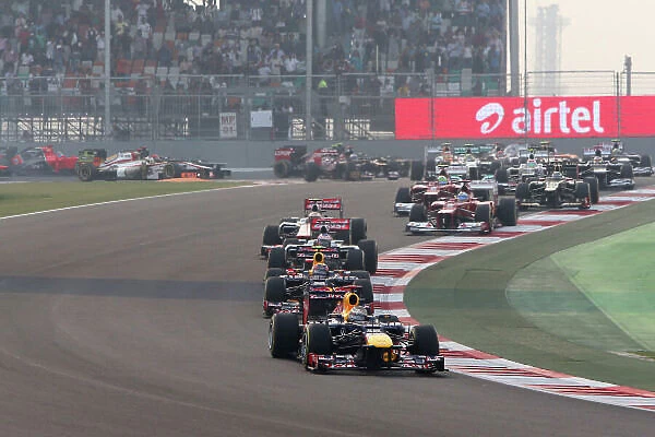 Formula One World Championship, Rd17, Indian Grand Prix, Buddh International Circuit, Greater Noida, New Delhi, India, Race, Sunday 28 October 2012