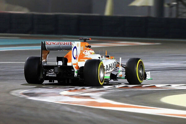 Formula One World Championship, Rd18, Abu Dhabi Grand Prix, Practice, Yas Marina Circuit, Abu Dhabi, UAE, Friday 2 November 2012