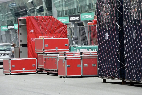Formula One World Championship, Rd2, Malaysian Grand Prix, Preparations, Sepang, Malaysia, Wednesday 20 March 2013