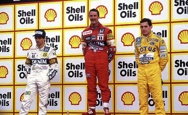 Formula One World Championship, Rd7, British Grand Prix, Silverstone, England, 12 July 1987