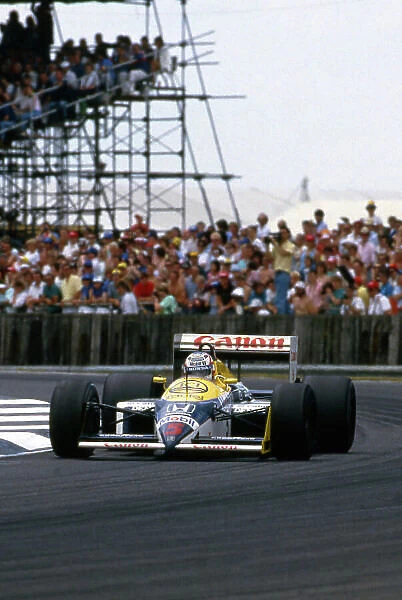 Formula One World Championship, Rd7, British Grand Prix, Silverstone, England, 12 July 1987