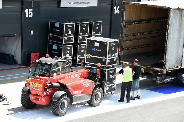 Formula One World Championship, Rd9, British Grand Prix, Preparations, Silverstone, England, Monday 30 June 2014