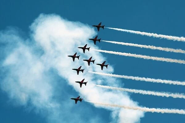Formula One World Championship: The Red Arrows display