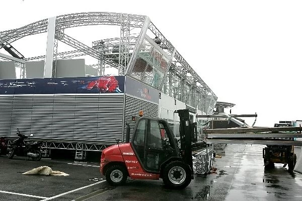 Formula One World Championship: Red Bull dismantle their Energy Station
