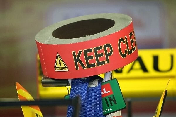 Formula One World Championship: Renault high voltage warning