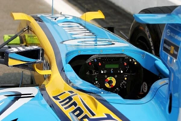 Formula One World Championship: Renault R26 steering wheel