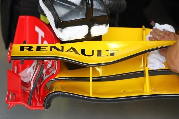 Formula One World Championship: Renault R30 front wing detail