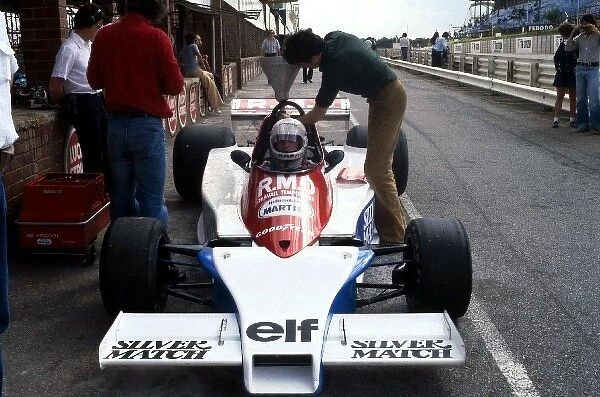 Formula One World Championship: Rene Arnoux Martini MK23 failed to qualify on his and the teamÕs GP debut