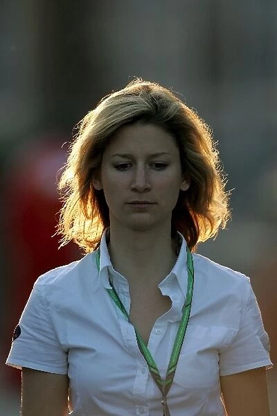 Formula One World Championship: Rita Balzsay Red Bull Racing Hospitality Co-ordinator