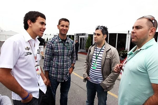 Formula One World Championship: Robert Wickens and Art Mandalas Pulp & Fiber Inc, Director of Operations with Ted Dobrzynski F1Play