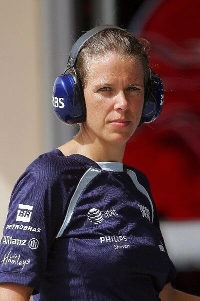 Formula One World Championship: Robyn Van Lijsdonk Physio to Alex Wurz