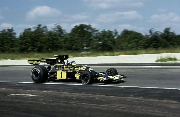 Formula One World Championship: Ronnie Peterson drove magnificently to claim victory in the ageing Lotus 72E