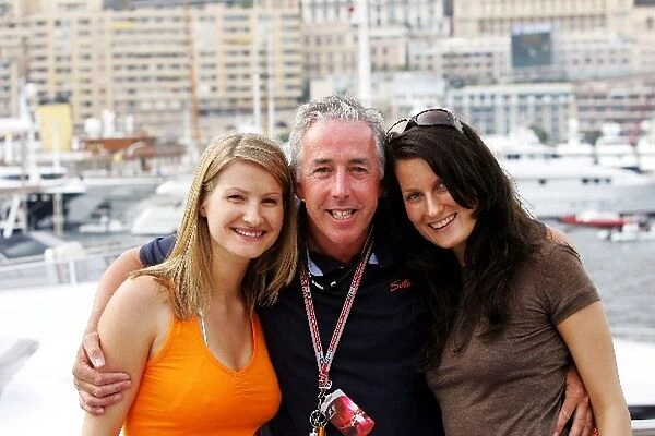 Formula One World Championship: Rosie and Clara Beasley owners Gridmodelswith Keith Sutton Sutton Motorsport Images CEO