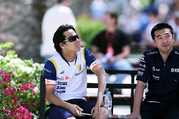Formula One World Championship: Sakon Yamamoto Renault Test Driver