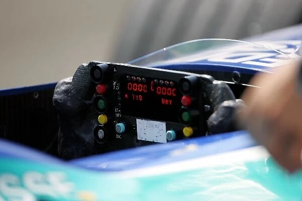 Formula One World Championship: Sauber steering wheel