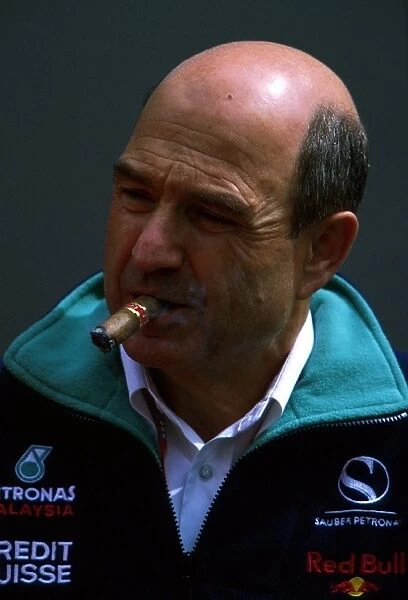 Formula One World Championship: Sauber team boss and founder Peter Sauber