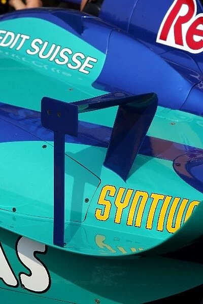 Formula One World Championship: Sauber winglet detail