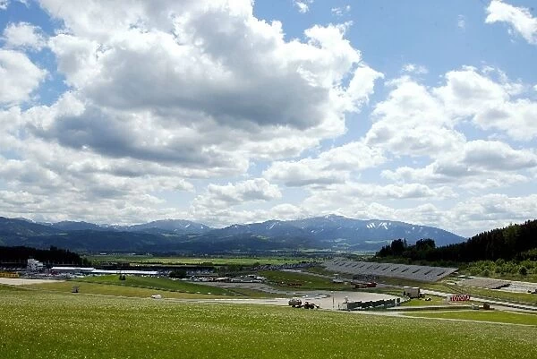 Formula One World Championship: Scenic view of the A1-Ring circuit