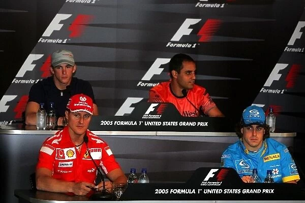 Formula One World Championship: ): Scott Speed Red Bull Racing Third Driver; Juan Pablo Montoya McLaren; Michael Schumacher Ferrari and Fernando