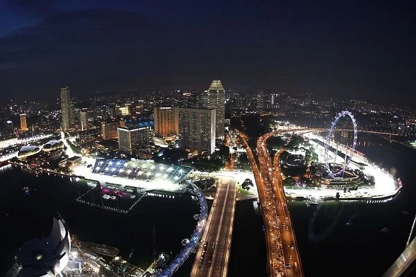 Formula One World Championship: Singapore night action