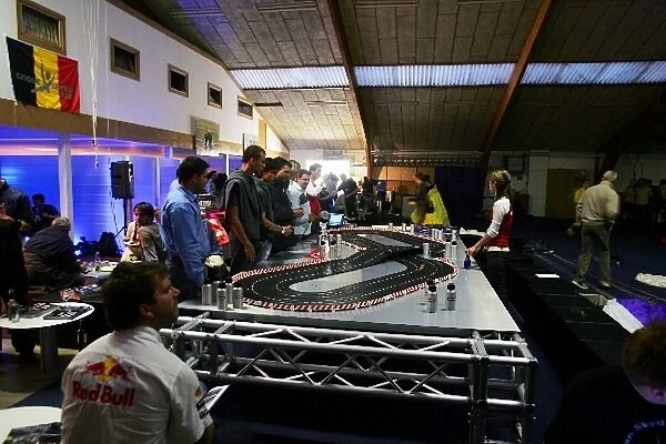 Formula One World Championship: Slot car racing at the Red Bull Sky Diving Event