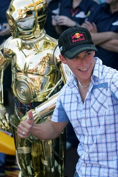 Formula One World Championship: Star Wars C3-PO and Christian Klien Red Bull Racing RB1
