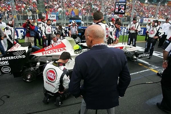 Formula One World Championship: Stirling Moss on the grid