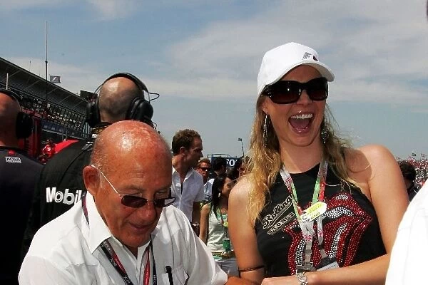 Formula One World Championship: Stirling Moss with Jodie Kidd