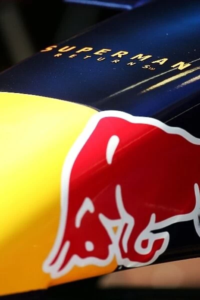 Formula One World Championship: Superman livery on the Red Bull Racing RB2