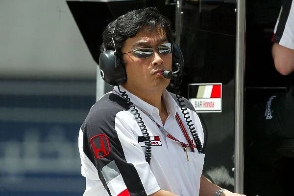 Formula One World Championship: Takeo Kiuchi Honda F1 Project Leader