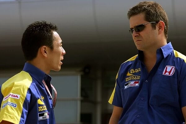 Formula One World Championship: Takuma Sato BAR and Gil de Ferran BAR Sporting Director