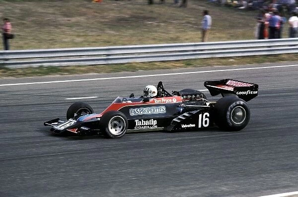 Formula One World Championship: Tom Pryce qualified the new Shadow DN8 in an excellent third position and went on to finish the race in fourth place