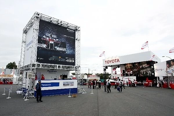 Formula One World Championship: Toyota  /  Panasonic stand