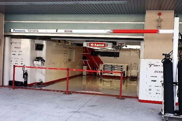 Formula One World Championship: Toyota pit garage