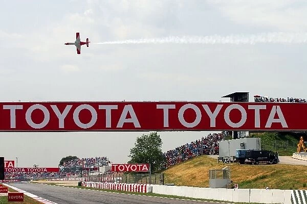 Formula One World Championship: Toyota signage at the track