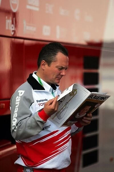 Formula One World Championship: Toyota staff read Red Bulletin