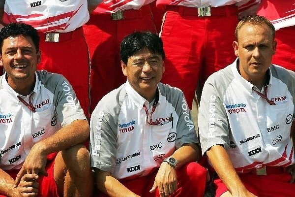 Formula One World Championship: Toyota team photo
