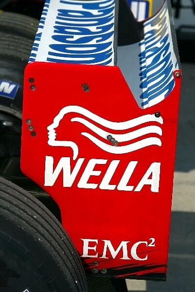 Formula One World Championship: Toyota TF103 rear wing