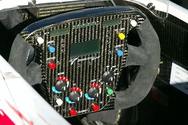 Formula One World Championship: Toyota TF103 steering wheel