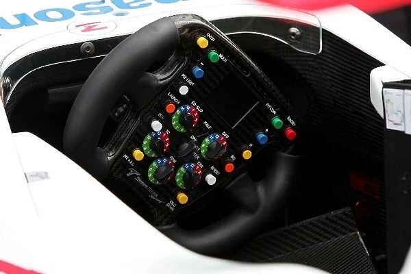 Formula One World Championship: Toyota TF107 steering wheel