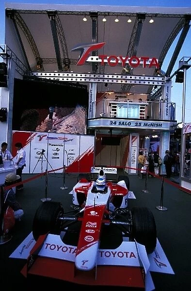 Formula One World Championship: Toyota trade stalls