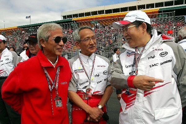 Formula One World Championship: Toyota VIPs on the grid