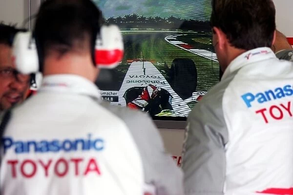 Formula One World Championship: Toyota watch Ralf Schumacher Toyota on track