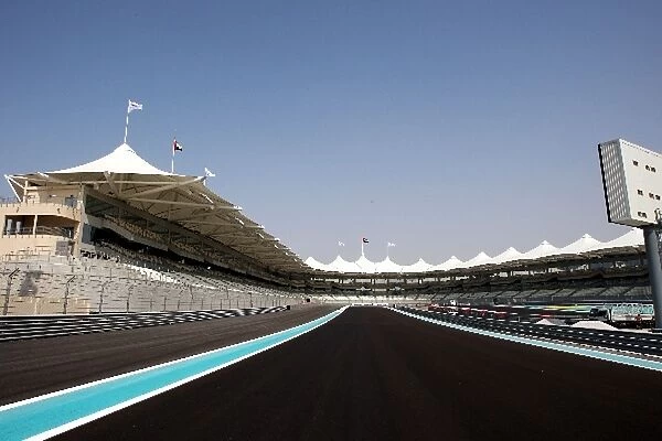 Formula One World Championship: The track and North Grandstand