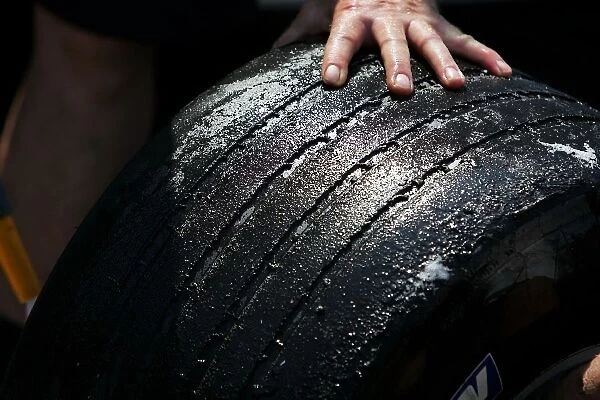 Formula One World Championship: Tyre washing
